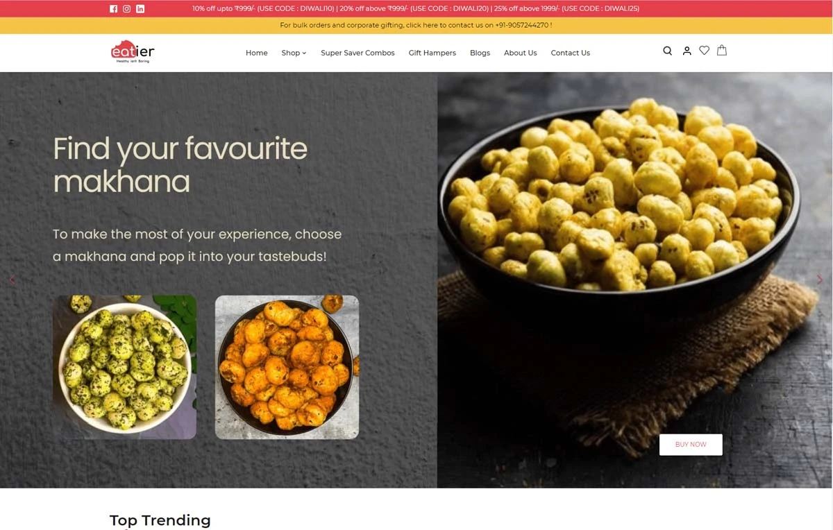 EATIER FOODS